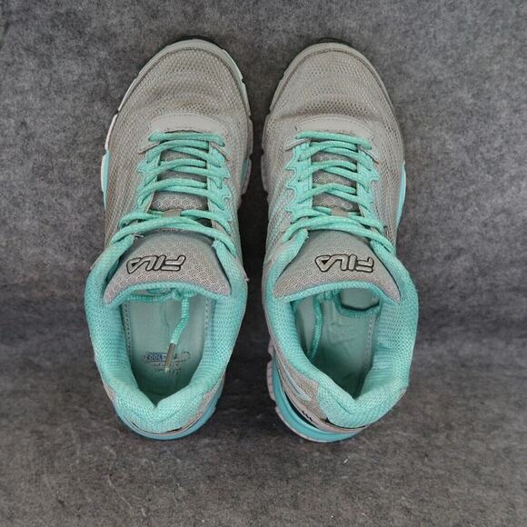 Fila Shoes Womens 9 Athletic Sneakers Active Comfort Running Cross Training Gray - Picture 5 of 13